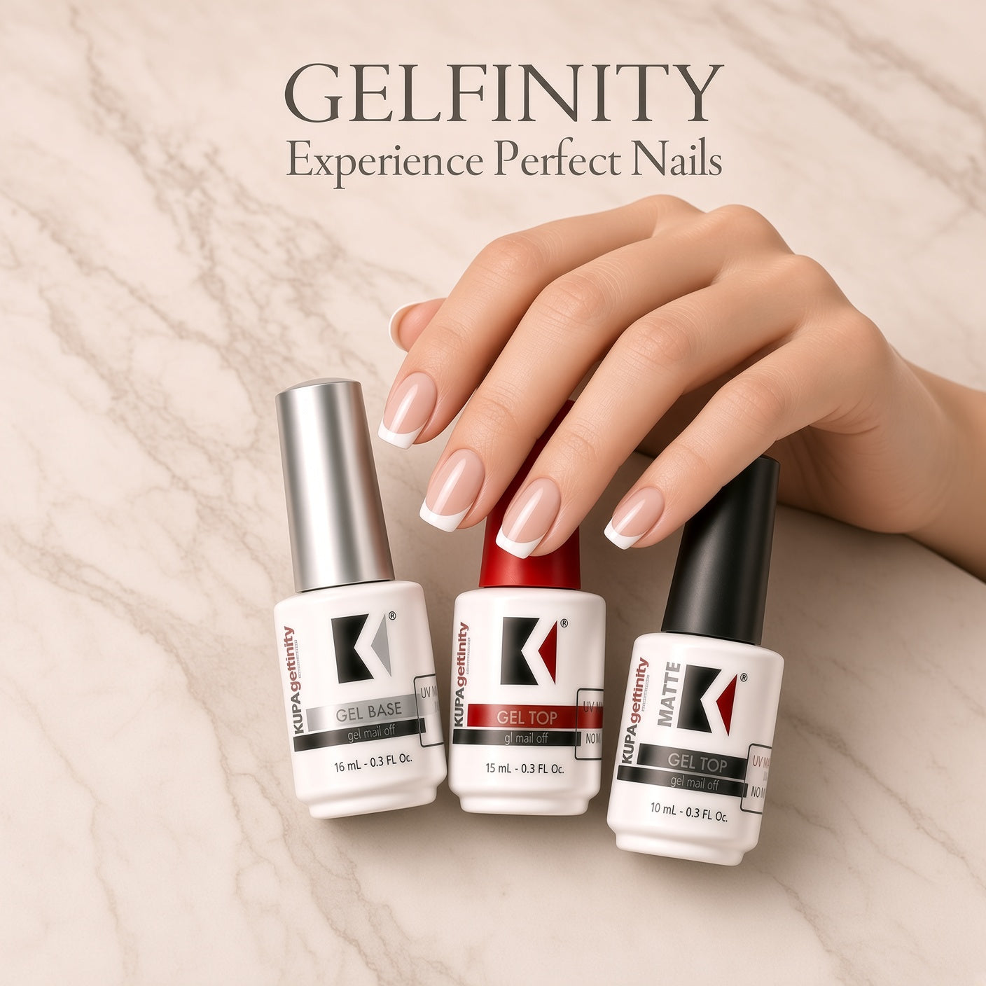Kupa Gelfinity - Gel Base & Top & Matte Top