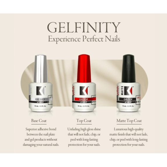 Kupa Gelfinity - Gel Base & Top & Matte Top