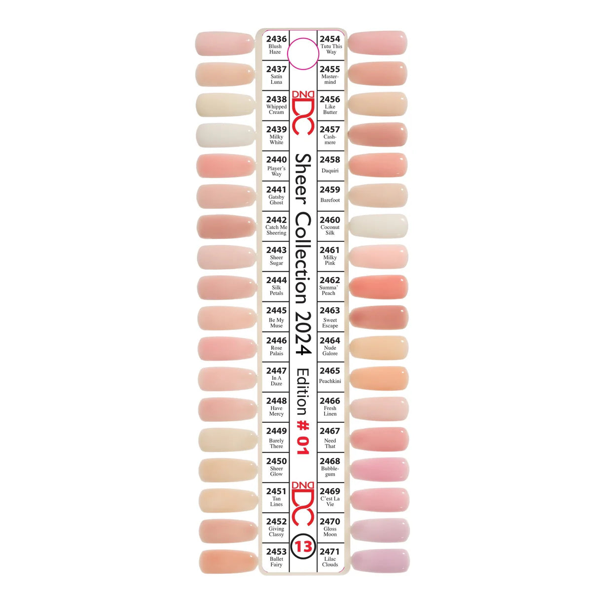DC SHEER COLLECTION (2436 - 2471)