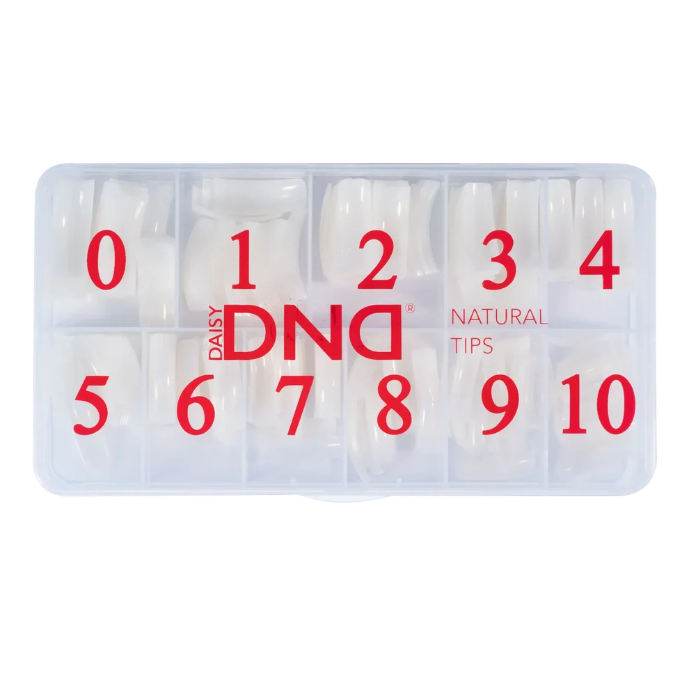 DND ACRYLIC TIPS - NATURAL