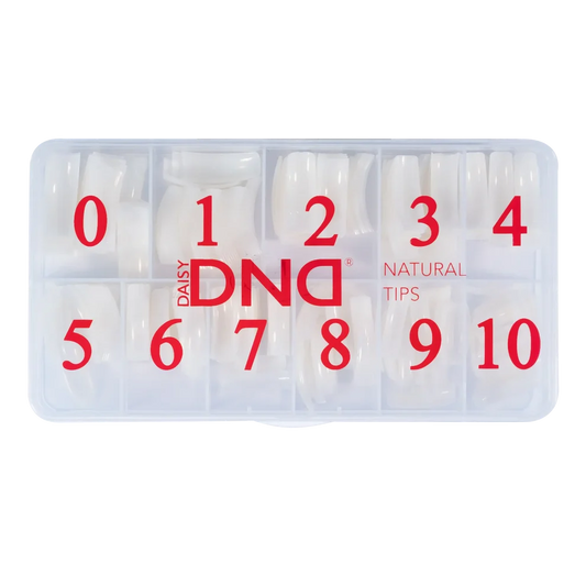 DND ACRYLIC TIPS - NATURAL
