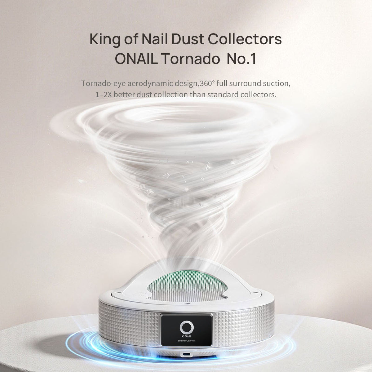 ONAIL Plug-in Nail Dust Collector Tornado No.1